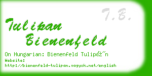 tulipan bienenfeld business card